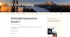 Desktop Screenshot of iosunittesting.com